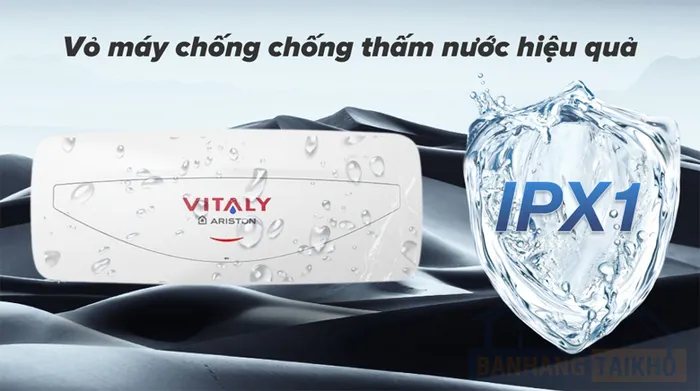 Thiết kế lớp vỏ chống thấm nước chuẩn IPX1